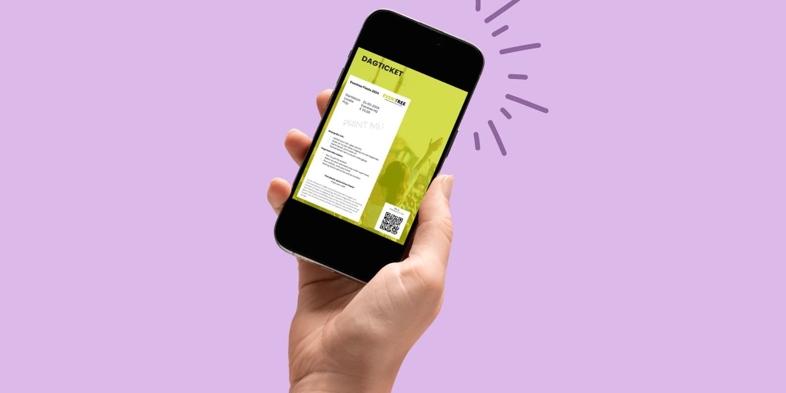 Tickets in eigen design